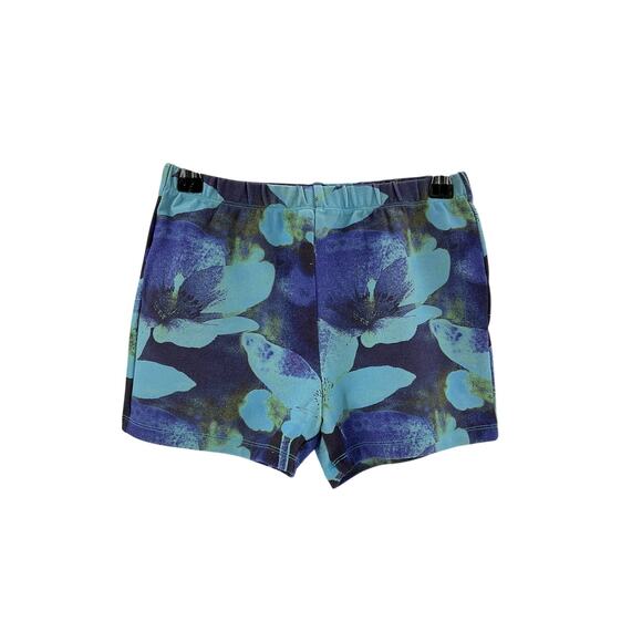 Miaou 'Booty' Blue Rayon Shorts Size S - Picture 2 of 4